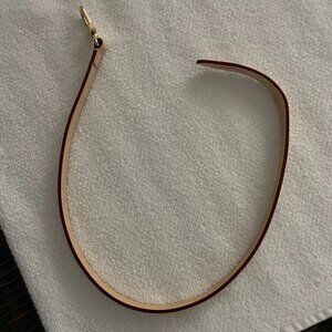 Louis Vuitton Leather Shoulder/Wristlet Strap-NEW